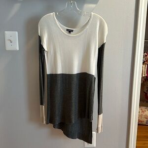 Express Asymmetrical Colorblock Tunic